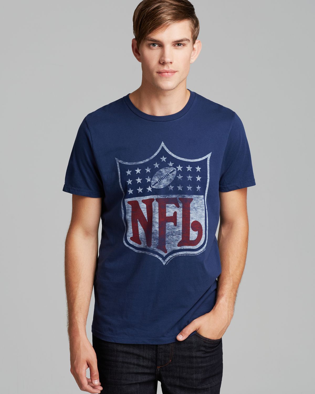 Junk Food Nfl Kickoff Tee in Blue for Men (Navy) Lyst