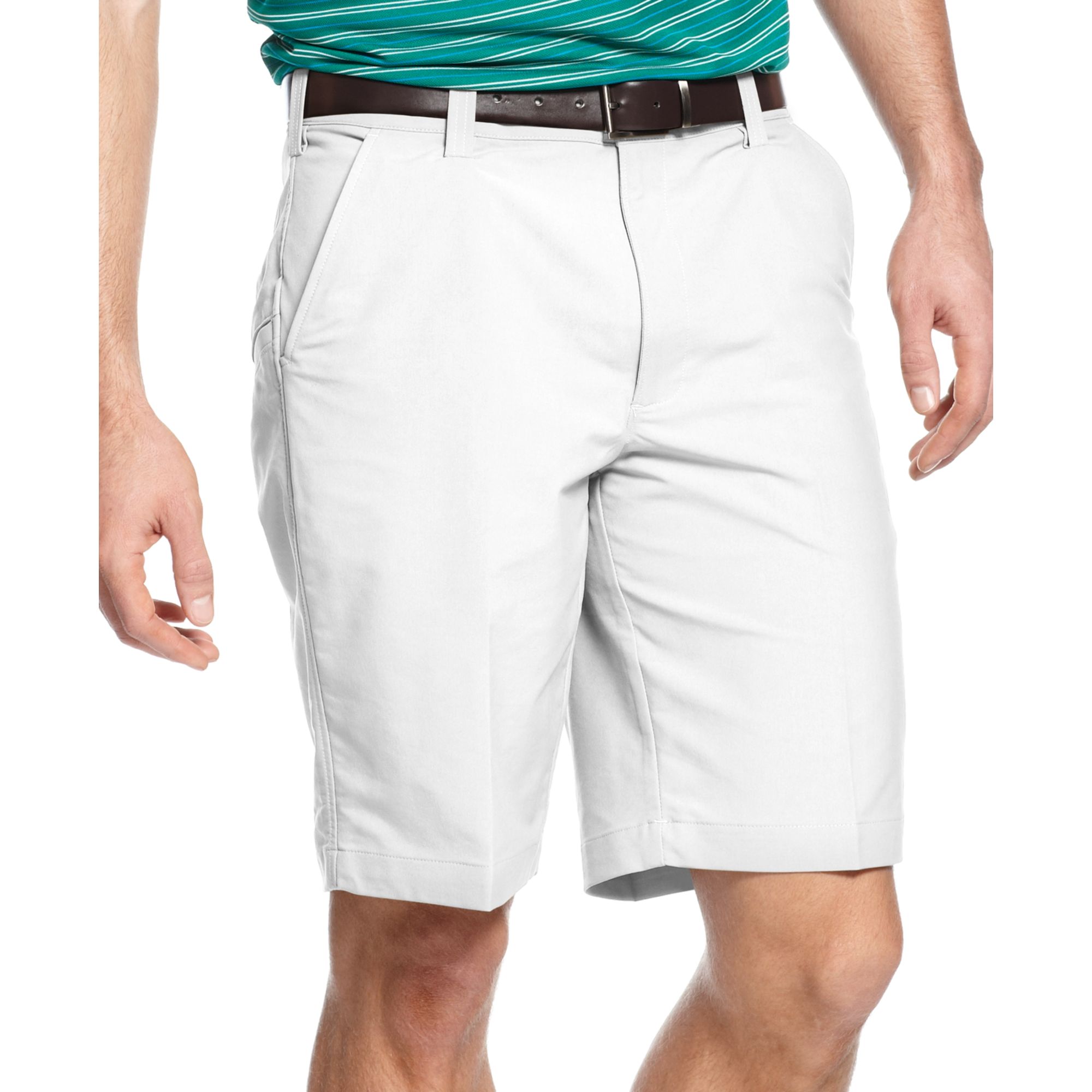 Under Armour Bent Grass 20 Shorts in White for Men Lyst