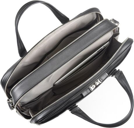 ansonia vachetta briefcase tumi astor zip laptop leather