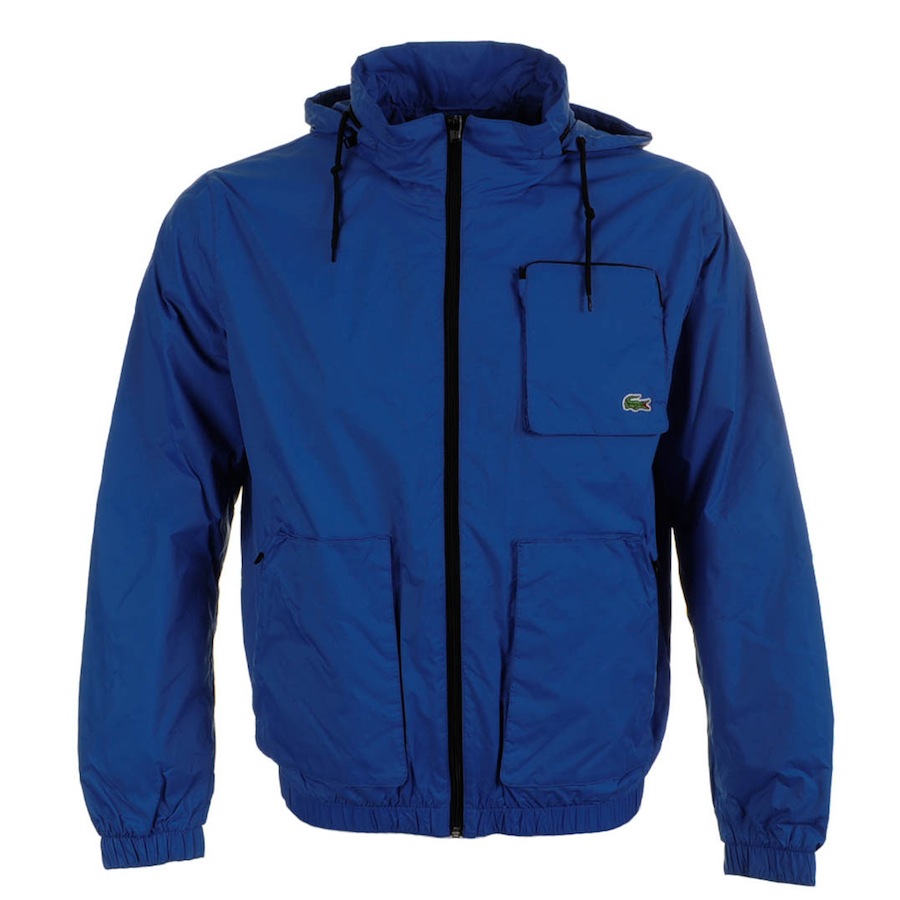 Lacoste Water Repellent Jacket Gypsy in Blue for Men Lyst