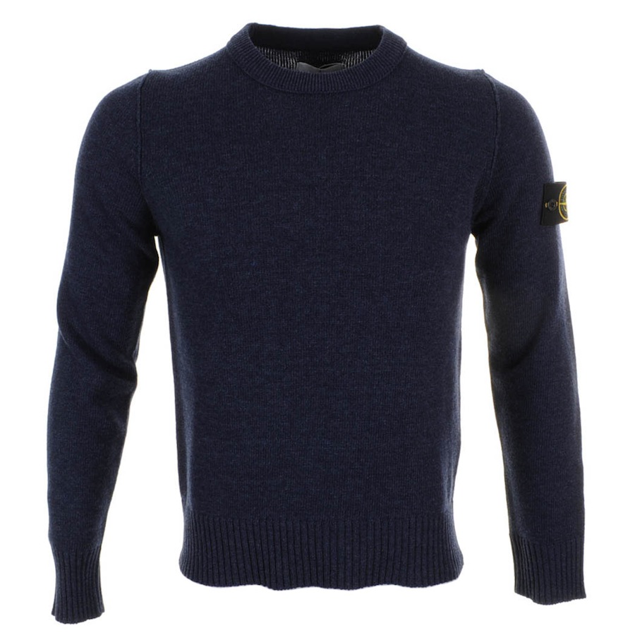 stone island crewneck navy