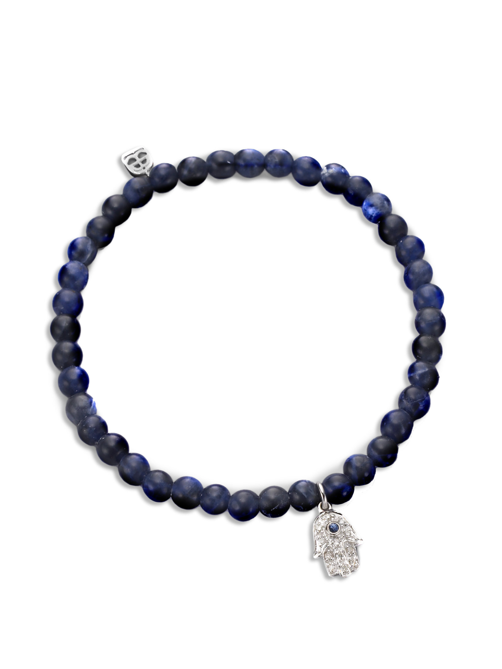 Sydney Evan Diamond Sodalite 14k White Gold Bracelet in Blue (SODALITE ...