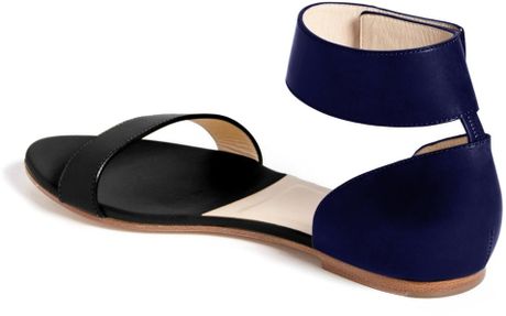 navy blue sandals