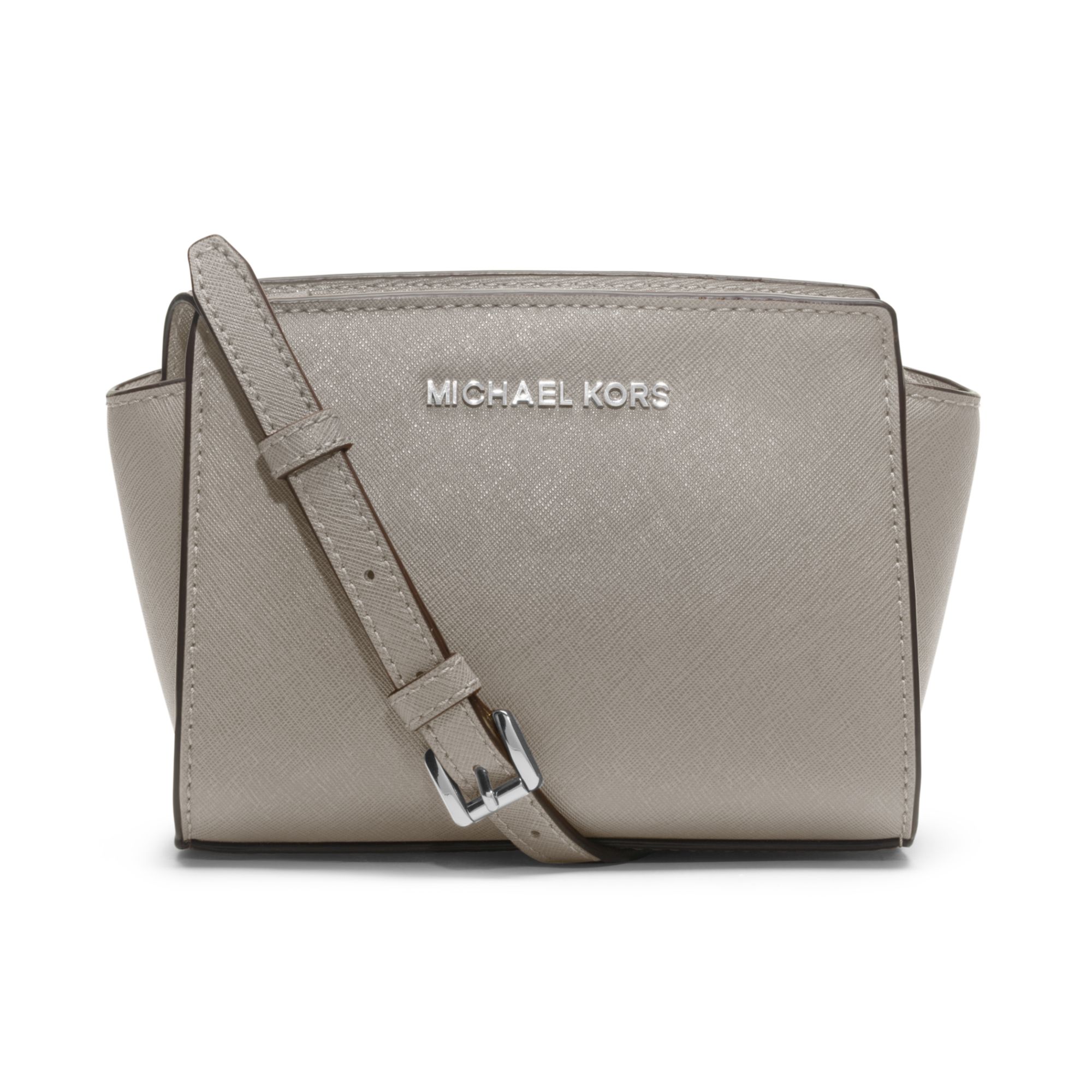 Michael Kors Bag in Gray (PEARL GREY) Lyst