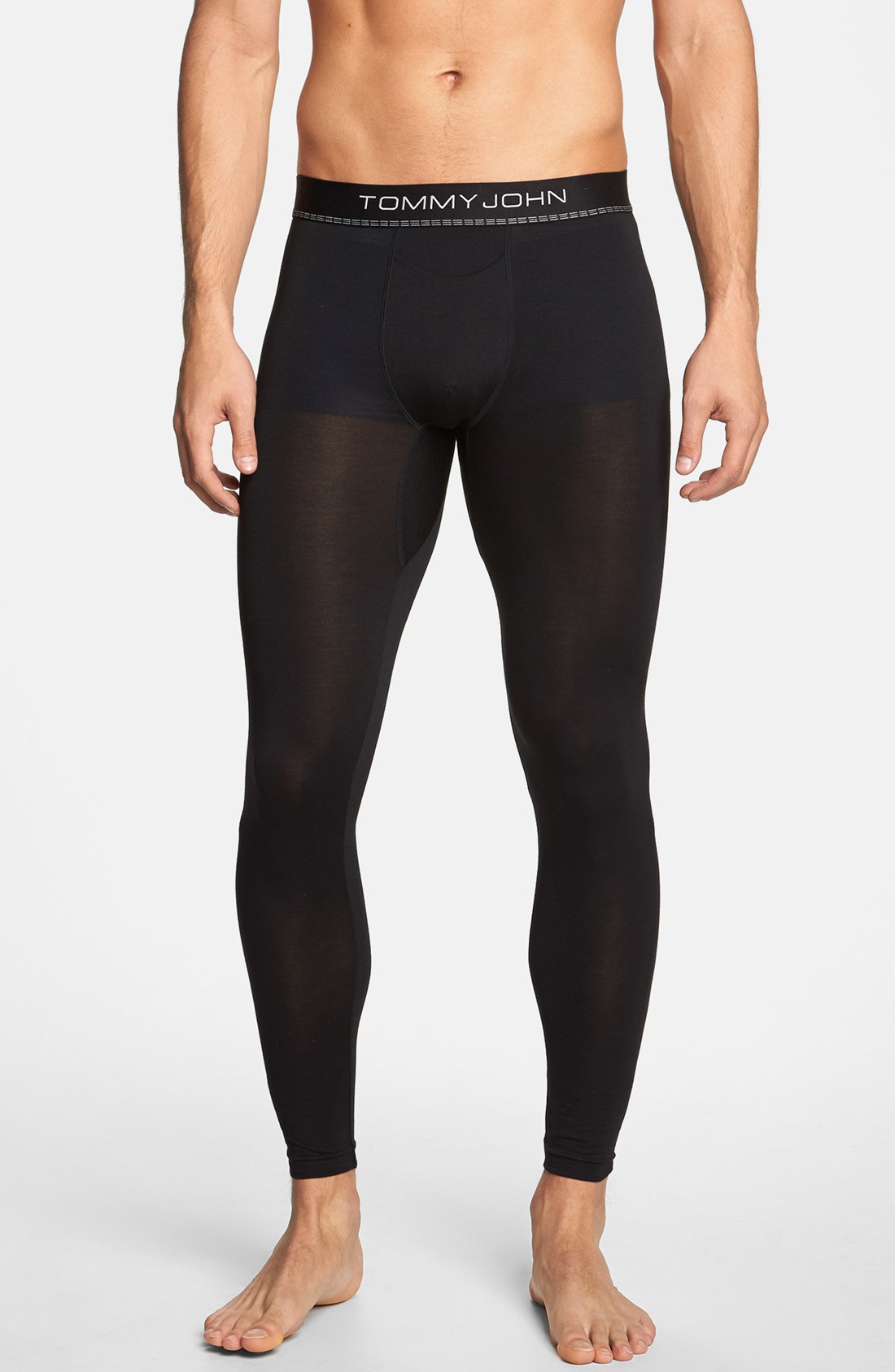 Tommy John Long Johns in Black for Men (Jet Black) Lyst