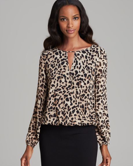 vince wrap blouse