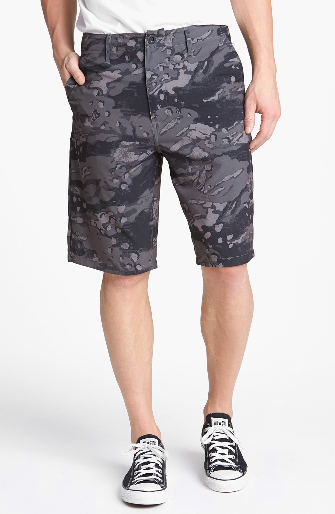 Modern Hybrid Shorts in Gray for Men (Charcoal) Lyst