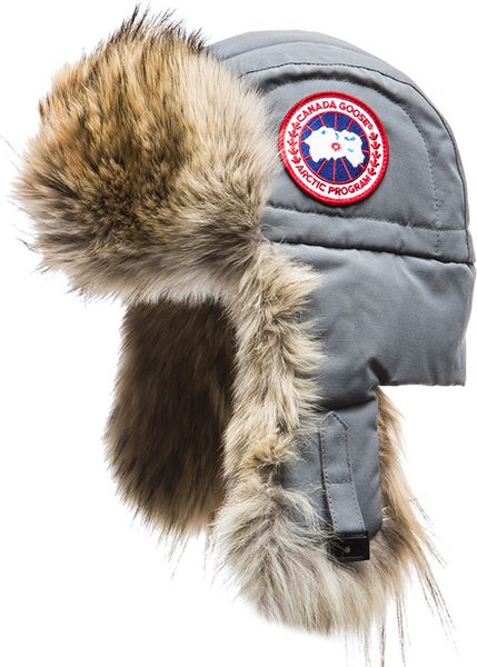 Canada Goose Aviator Hat in Gray for Men (Mid Grey) | Lyst