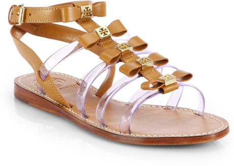 tory burch bow sandals