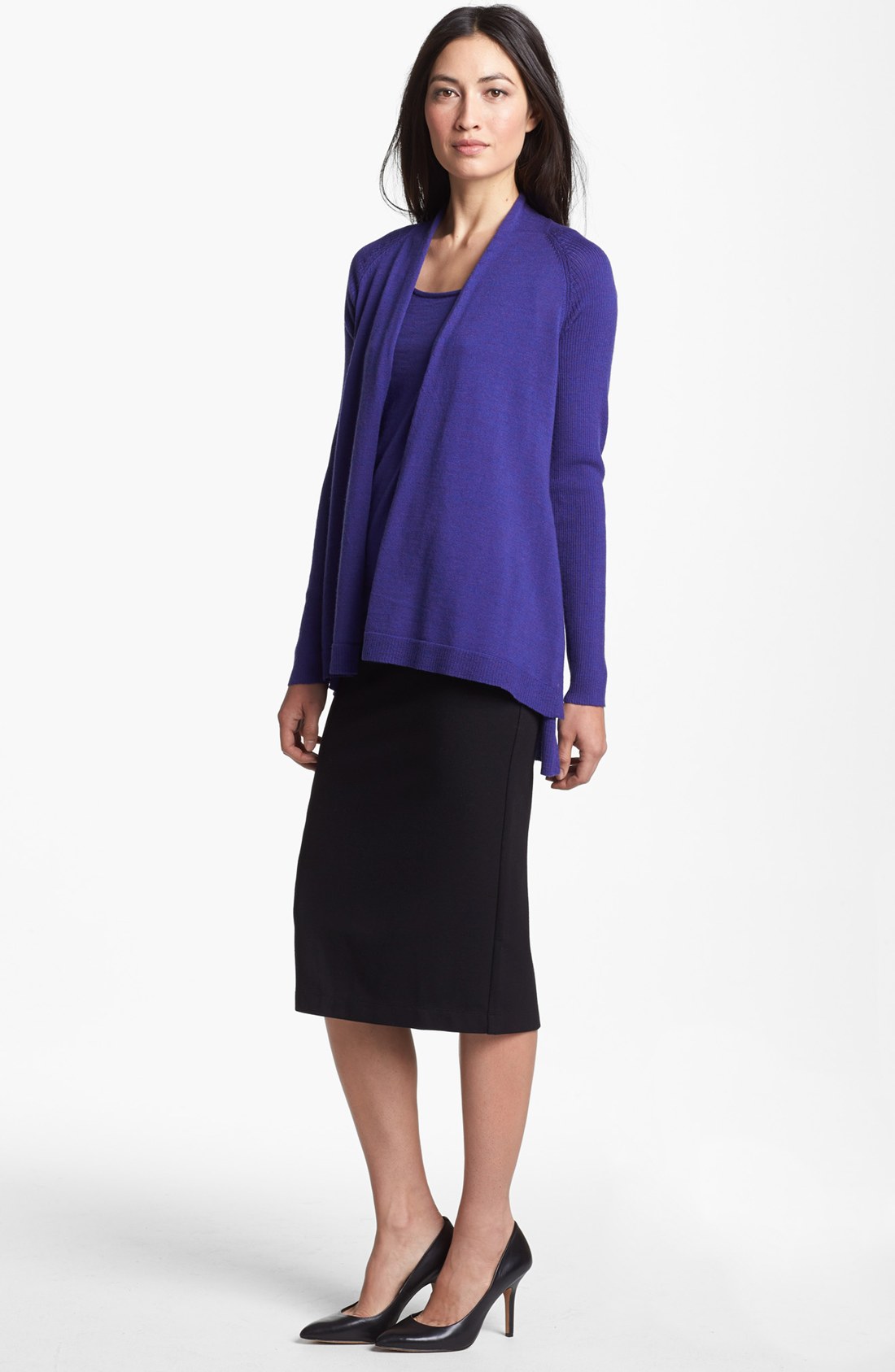 Jersey cardigans clearance