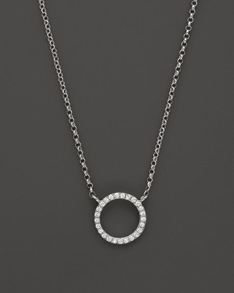 Tiny diamond necklace Clearance