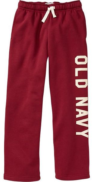 Old Navy Boys Logodrawstring Sweatpants in Red for Men (Very Cranberry ...