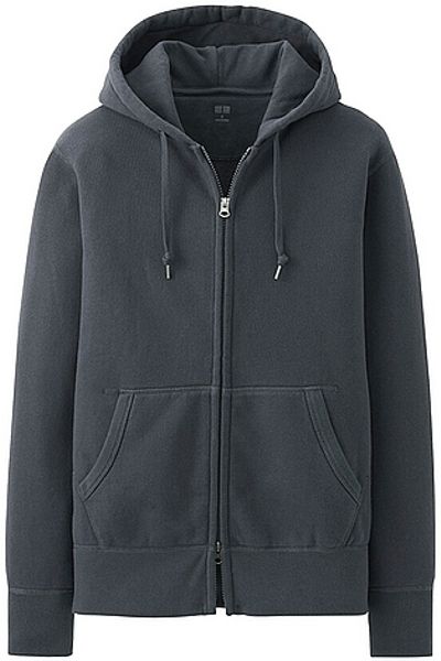Uniqlo grey hoodie clearance