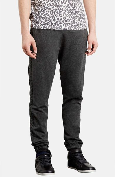 gray jogger sweatpants