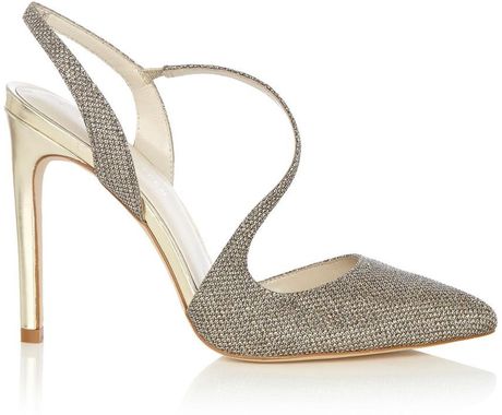 karen millen silver shoes