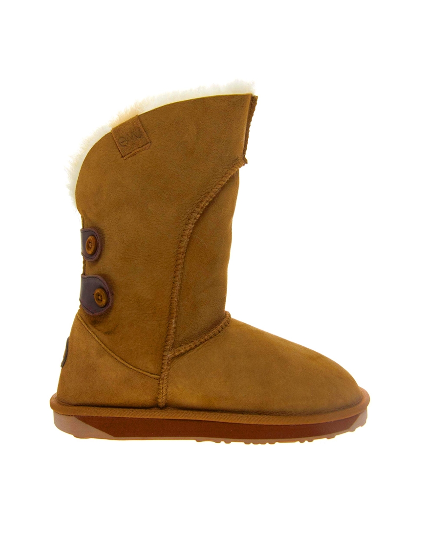 Emu Alba Sheepskin Boots in Brown (Chestnut) Lyst