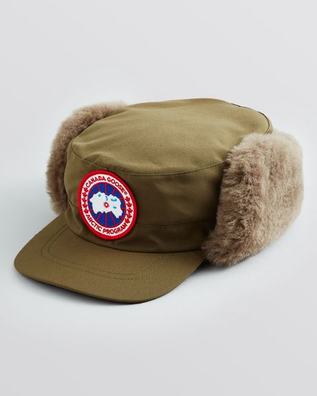 Canada Goose Classique Shearling Hat in Green for Men (Military Green