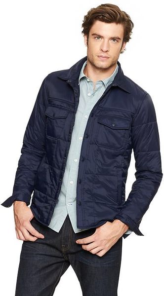 gap mens quilted jacket