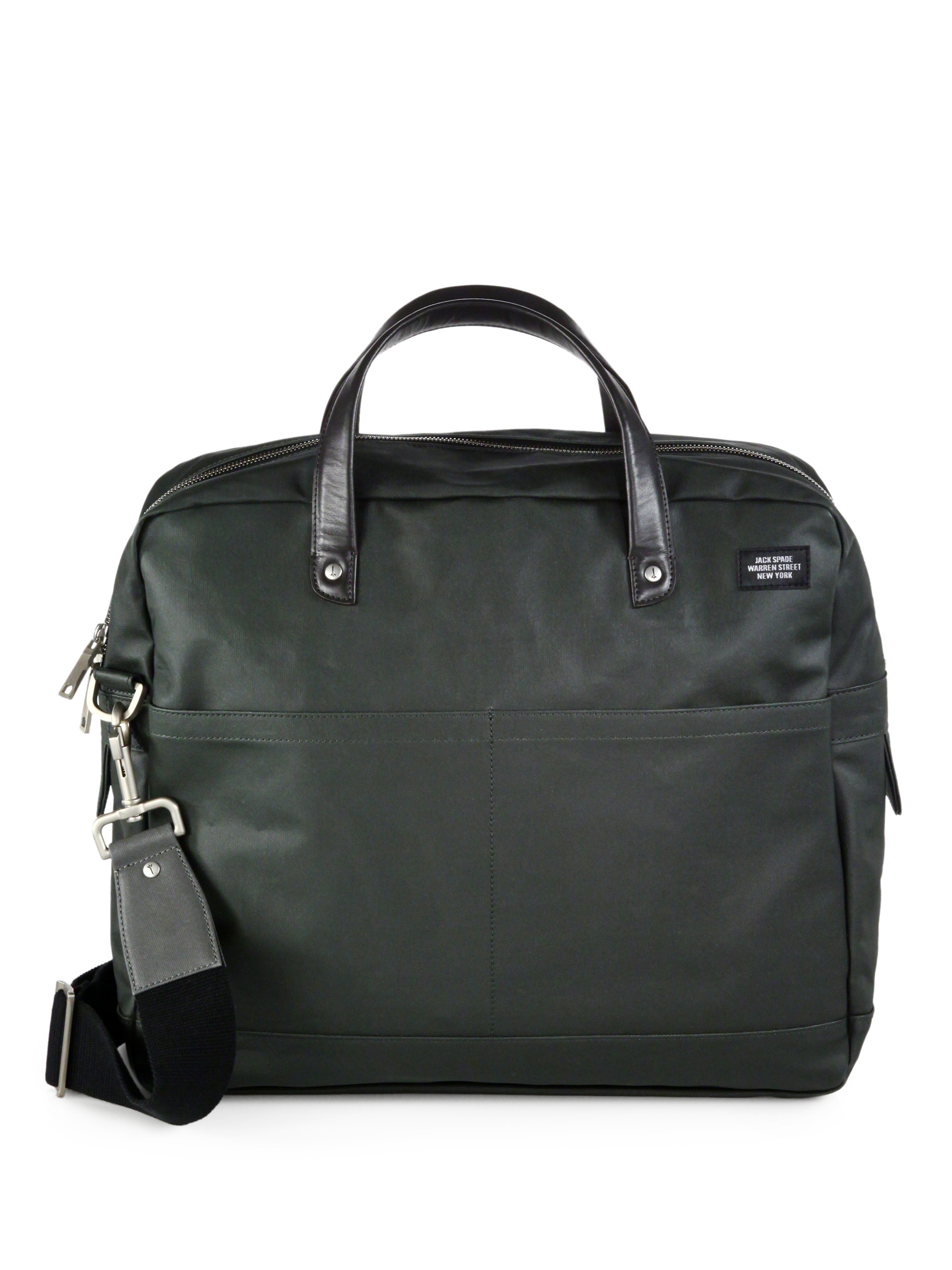 Jack Spade Coated Canvas Carryall in Black for Men (TANK) Lyst