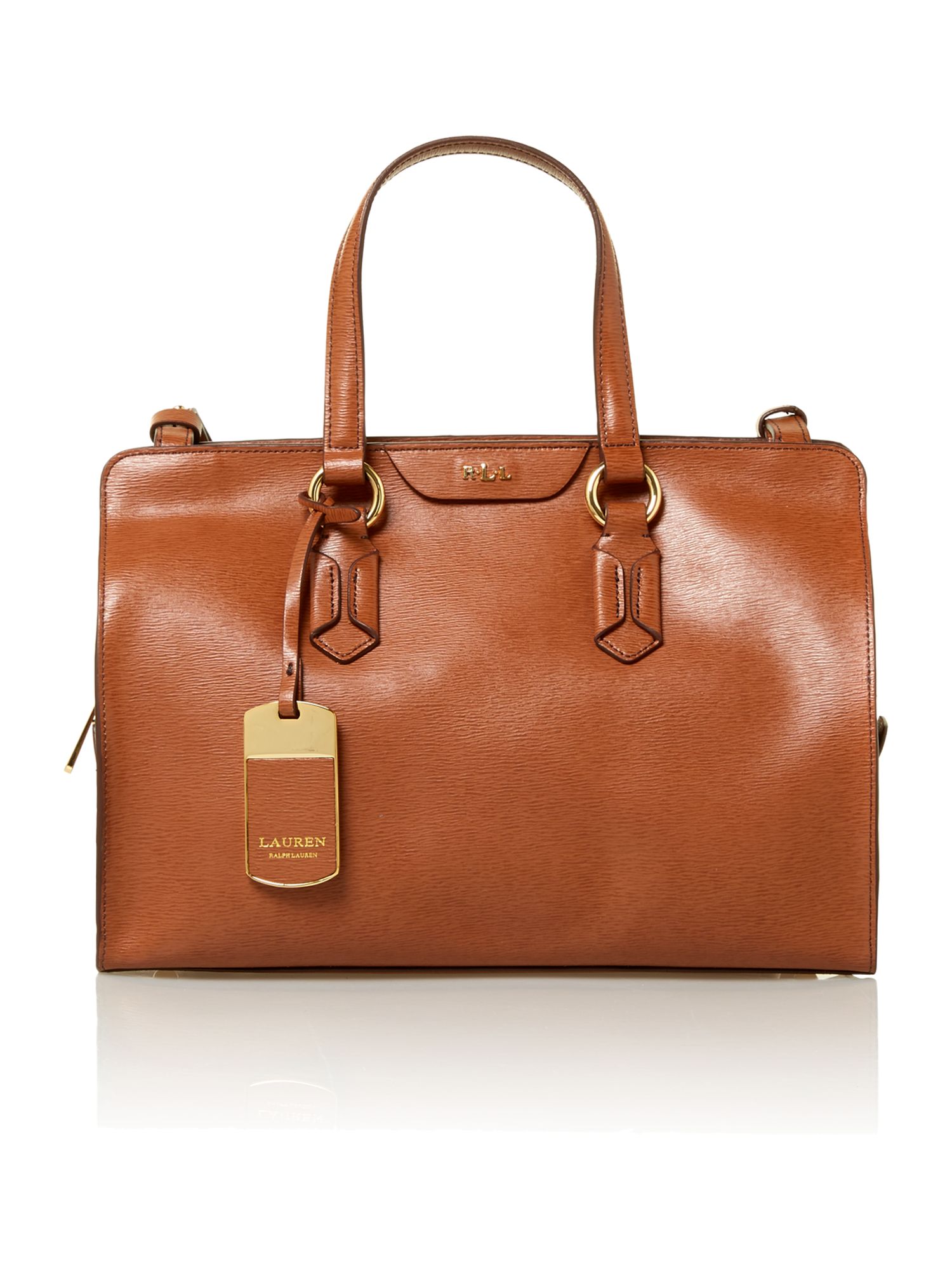 ralph lauren tan tote