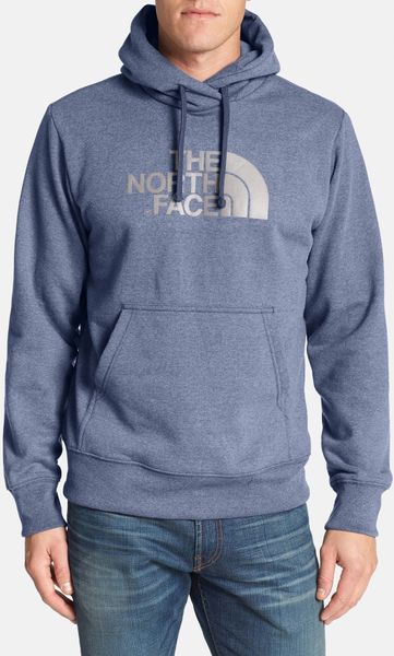 The North Face Half Dome Hoodie in Blue for Men (Cosmic Blue Heather) | Lyst
