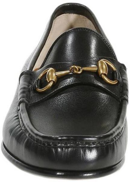 ... Shoes Leather Sole Roos Loafers Leather Horsebit in Black for Men