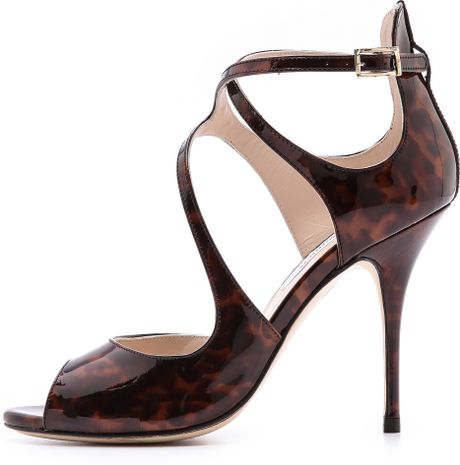tortoise sandals heels