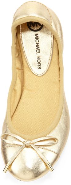 michael kors city ballet flats