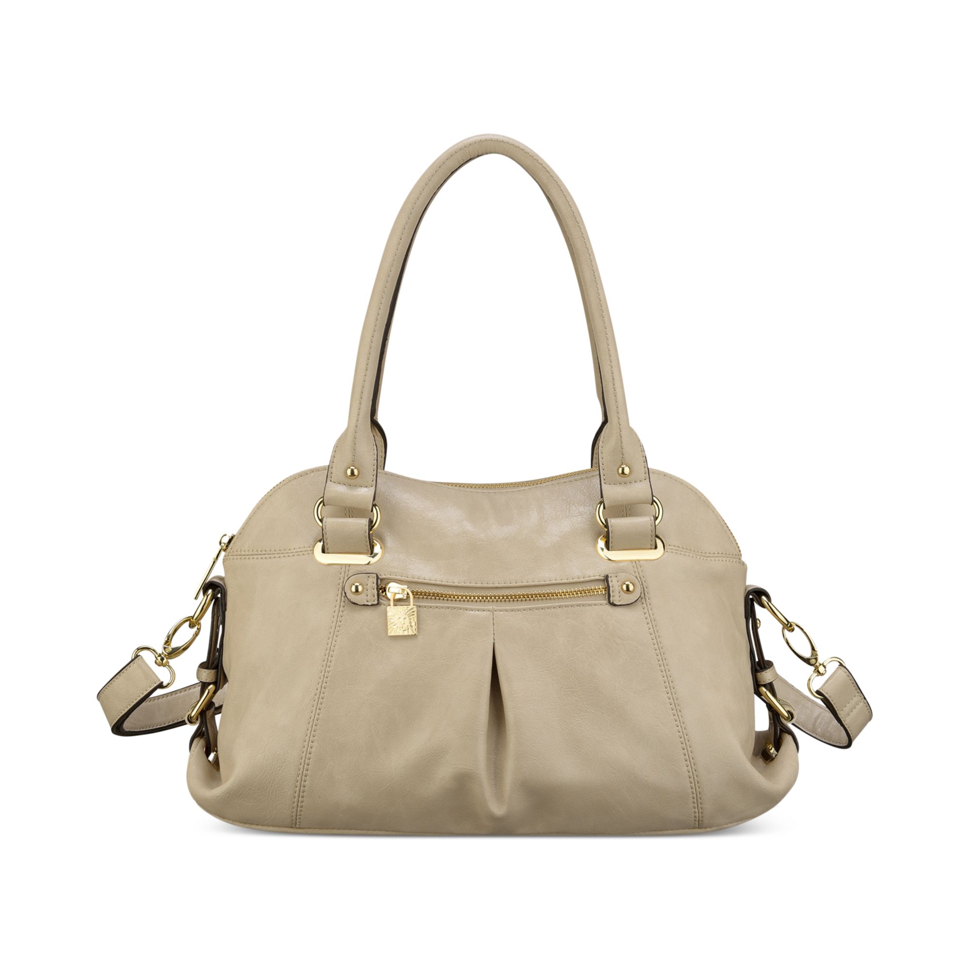 satchel anne klein purse