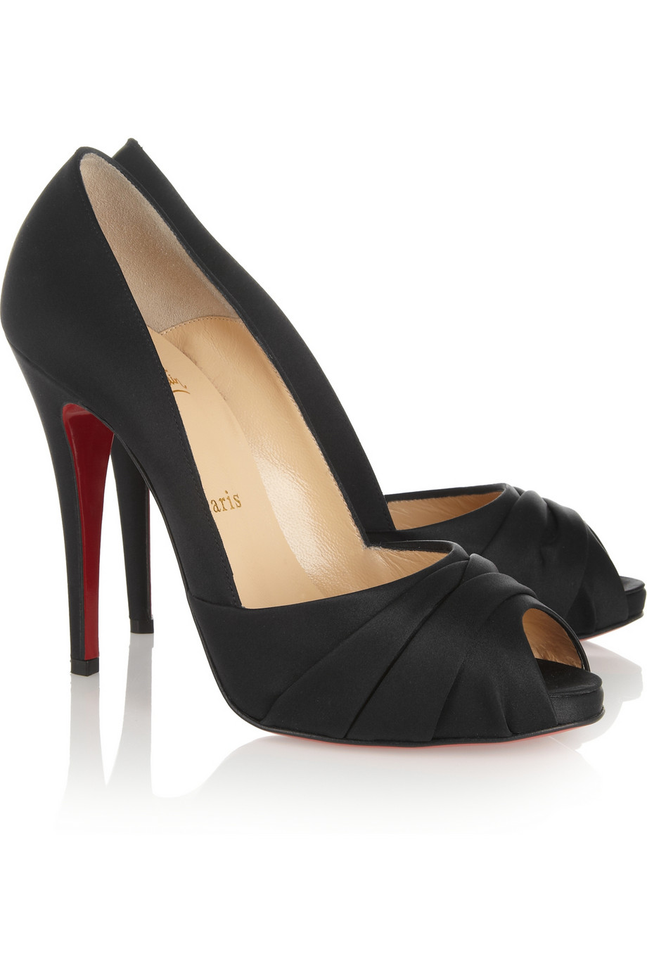 CHRISTIAN LOUBOUTIN Black Matrinana 120 