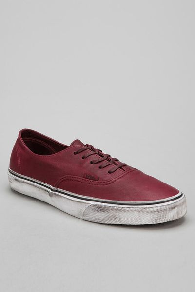 Urban Outfitters Authentic Distressed California Sneaker in Red for ...