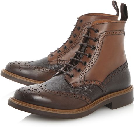 dune brogue boots