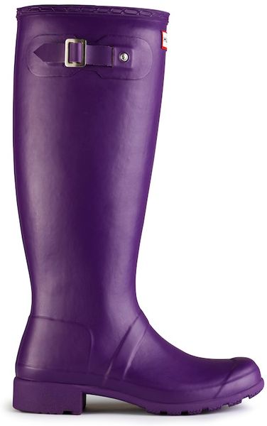 violet hunter rain boots