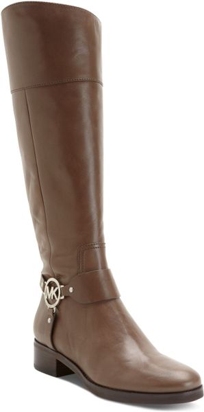 michael kors brown boots