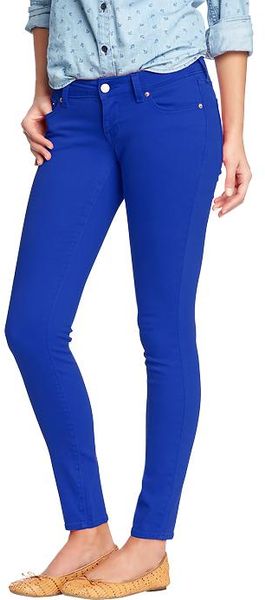 Old Navy The Rockstar Skinny Popcolor Jeans in Blue (Absolute Blue ...