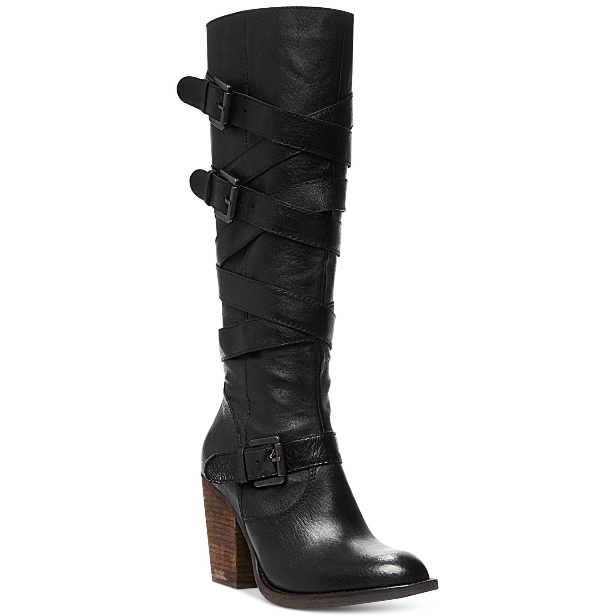 Steve Madden Womens Renegaid Tall Shaft Boots in Black Lyst
