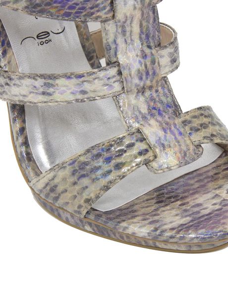 snake gladiator sandals