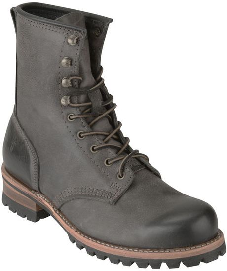 frye men's logger boots