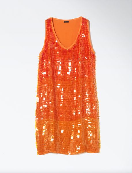 Joseph Sequin Debs Dress in Orange