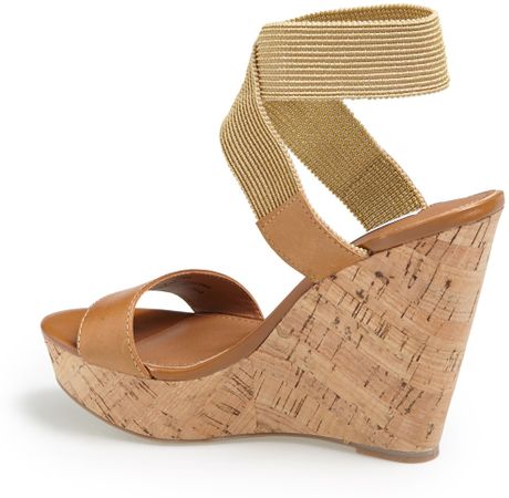 wedge tan madden steve sandal multi shoes