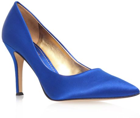 Nine West Flax22 High Heel Court Shoes in Blue | Lyst