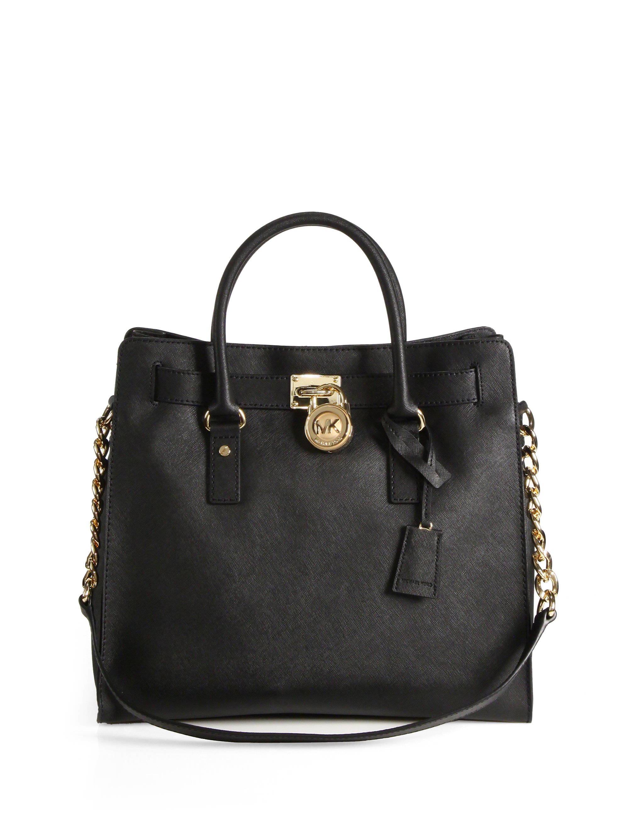 Michael By Michael Kors Hamilton Large Tote in Black