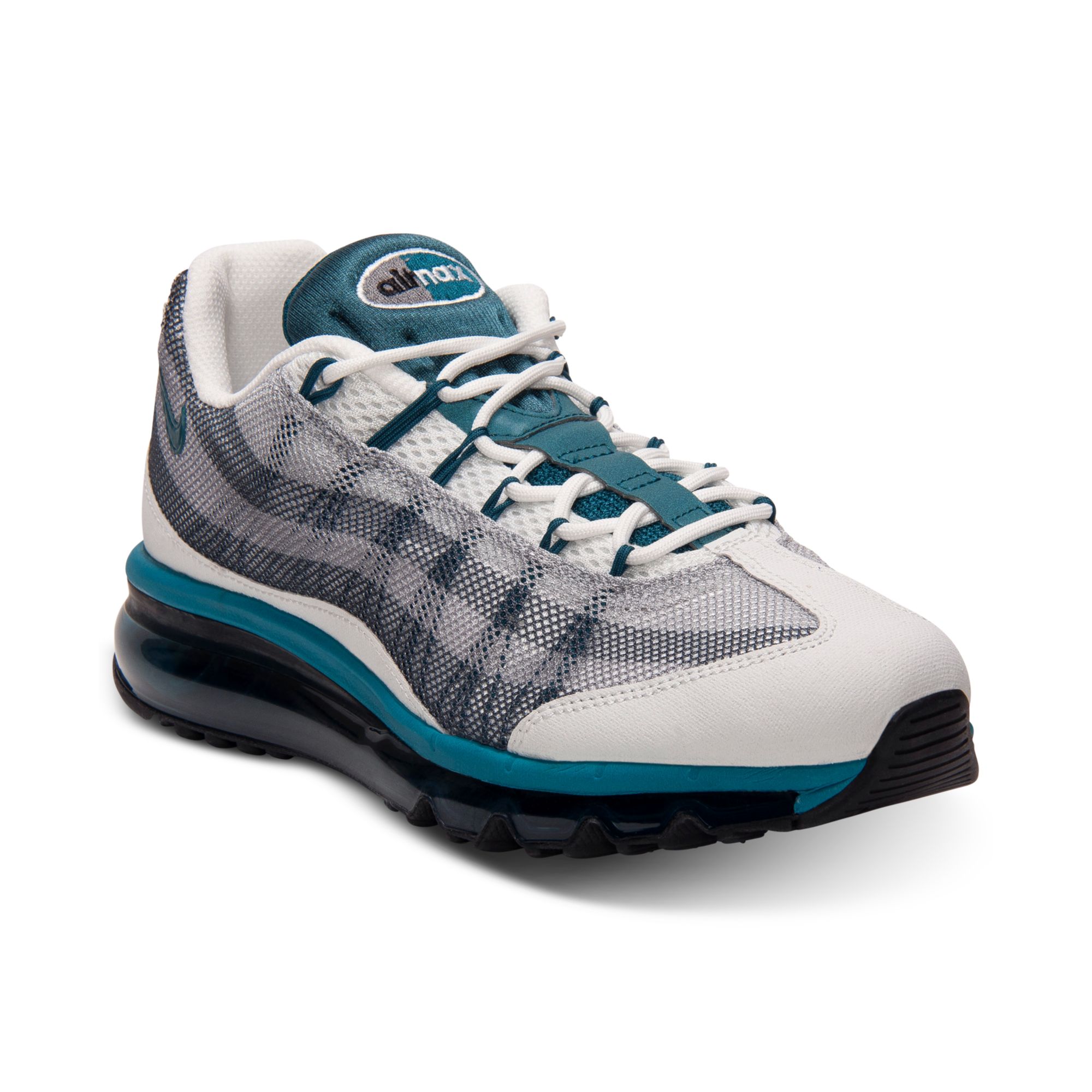 nike air max 95 dynamic flywire azul Mens Nike Air Max 95 Dynamic Flywire Shoes BlackGreyGreen