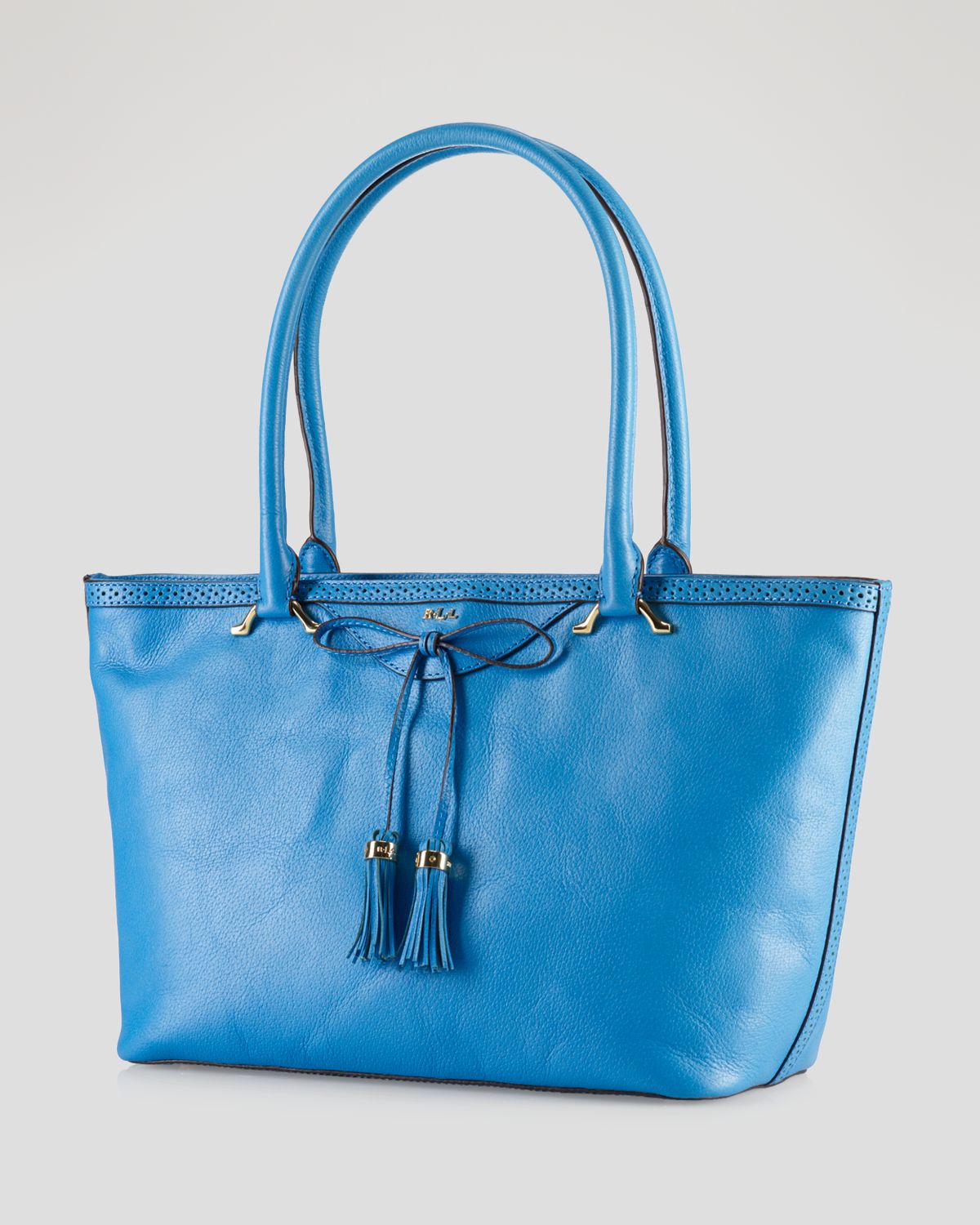 Ralph Lauren Lauren Tote Dundee Classic Shopper in Blue (French Blue