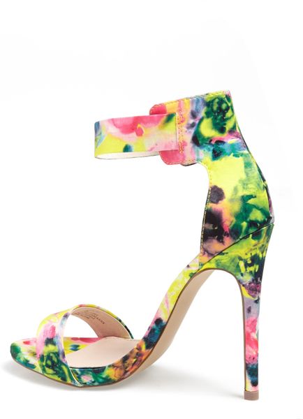 Steve Madden Marlenee Floral Print Sandal in Floral | Lyst