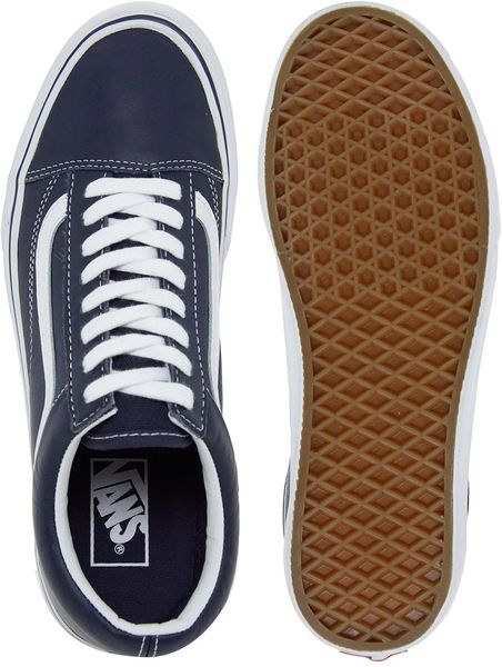 vans old skool leather trainers