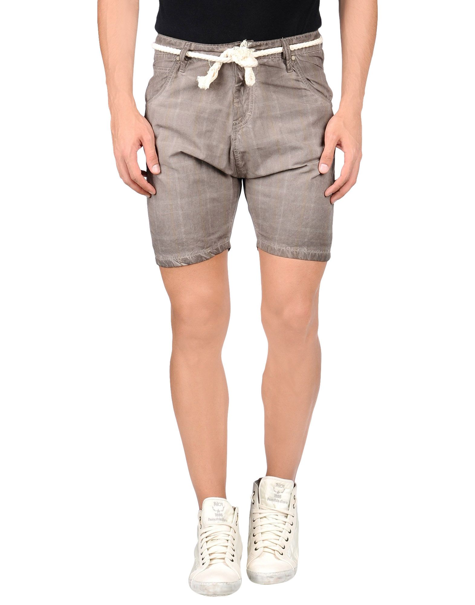 Bermuda shorts for men Bermuda Shorts for men are not uniquely Bermudian, they were created at the turn of the 20th century originally by British military forces - and not in Bermuda, in London. By men in desk jobs whose function it was to see their soldiers and navy personnel were appropriately but lightly attired for duty at British Army garrisons and Royal Navy.