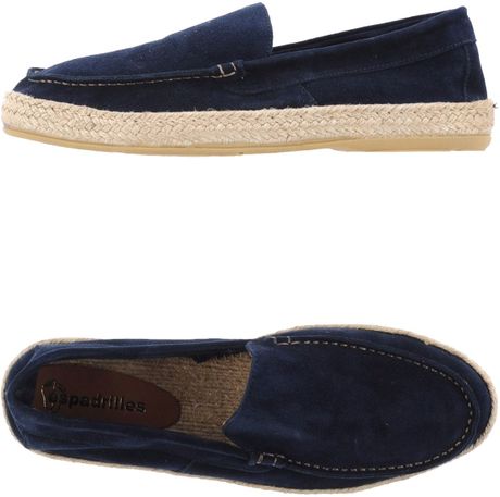 mens blue espadrilles