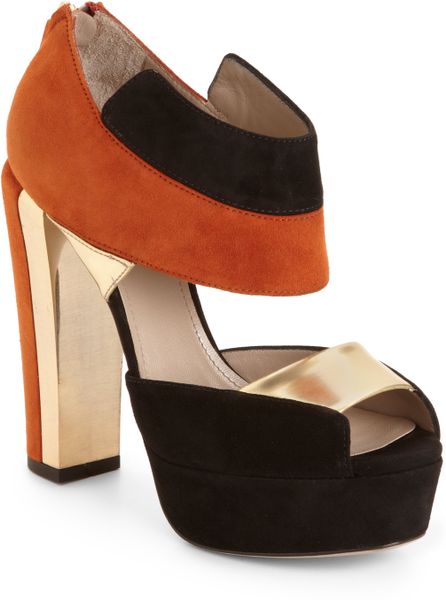 platform sandals calvin klein
