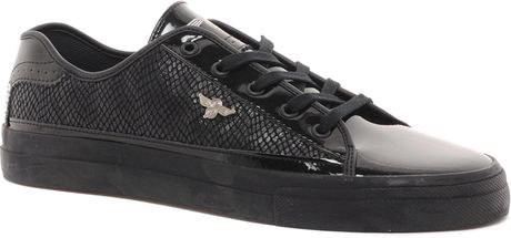 creative recreation kaplan leather trainer